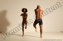 African dance reference poses of Holly & Ron