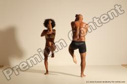 African dance reference poses of Holly & Ron