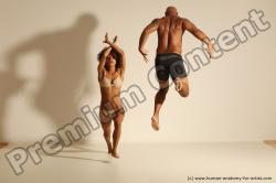 African dance reference poses of Holly & Ron