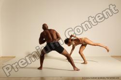 African dance reference poses of Holly & Ron