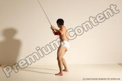 Kung Fu reference poses of Moses