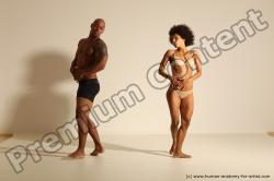 African dance reference poses of Holly & Ron