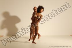 African dance reference poses of Holly & Ron