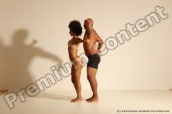 African dance reference poses of Holly & Ron