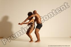 African dance reference poses of Holly & Ron