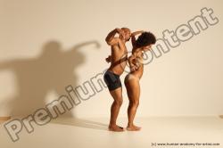 African dance reference poses of Holly & Ron