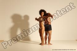 African dance reference poses of Holly & Ron