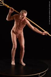 Nude Man White Standing poses - ALL Slim Short Grey Standing poses - bend over Standard Photoshoot Realistic