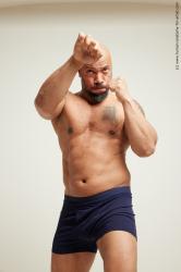 Punching reference poses Ron