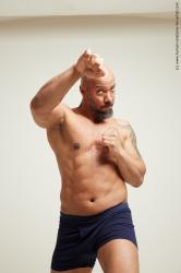 Punching reference poses Ron