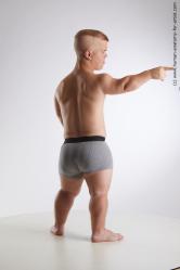 Underwear Man White Standing poses - ALL Average Short Brown Standing poses - simple Standard Photoshoot Academic