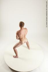 Nude Man White Standing poses - ALL Slim Short Brown Standing poses - simple Multi angles poses Realistic