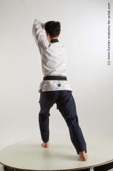 Martial art Man Asian Standing poses - ALL Fighting poses - ALL