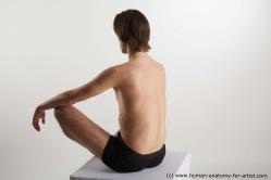 Underwear Man Sitting poses - simple Sitting poses - ALL Standard Photoshoot Academic
