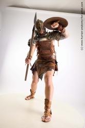 Fighting reference poses Danas