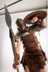 Fighting reference poses Danas