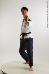 Fighting reference poses Lan