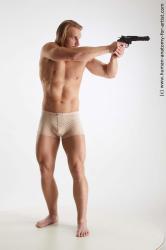 Fighting reference poses Erling