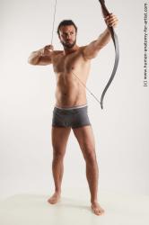 Fighting reference poses Simeon