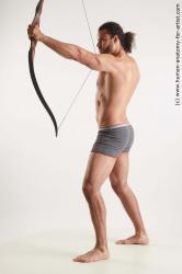 Fighting reference poses Simeon