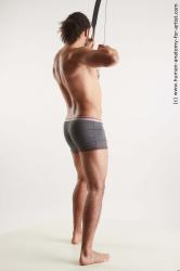 Fighting reference poses Simeon