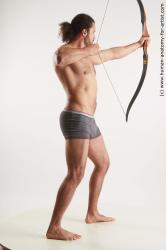 Fighting reference poses Simeon