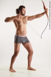 Fighting reference poses Simeon