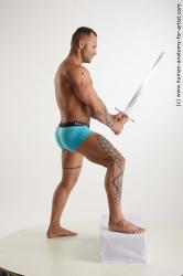 Fighting reference poses Garrott