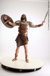 Fighting reference poses Danas