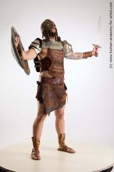 Fighting reference poses Danas