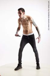 Fighting reference poses Dio