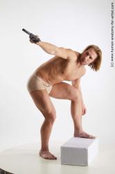 Fighting reference poses Erling