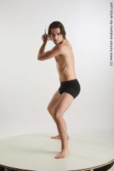 Fighting reference poses Chadwick