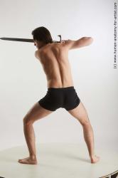 Fighting reference poses Chadwick