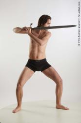 Fighting reference poses Chadwick