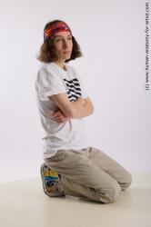 Kneeling reference poses Bryton