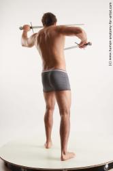 Fighting reference poses Simeon