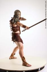 Fighting reference poses Danas