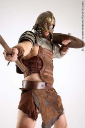 Fighting reference poses Danas