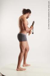 Fighting reference poses Simeon