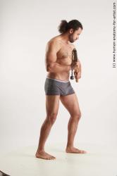 Fighting reference poses Simeon