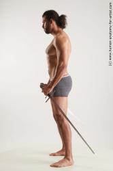 Fighting reference poses Simeon