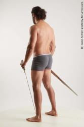 Fighting reference poses Simeon