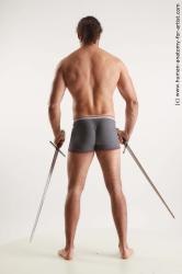 Fighting reference poses Simeon