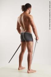 Fighting reference poses Simeon