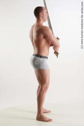 Fighting reference poses Joel