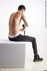 Sitting reference poses Dio