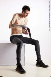 Sitting reference poses Dio