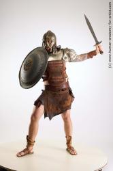 Fighting reference poses Danas