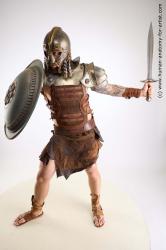 Fighting reference poses Danas